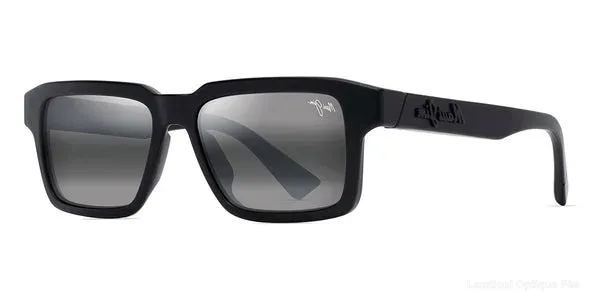 Lunettes de soleil Maui Jim KAHIKO 635-02 53 - Matte Black - نضاضر شمس Maui Jim Lamtioui Optique فاس