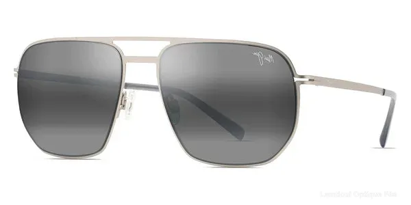 Lunettes de soleil Maui Jim SHARK'S COVE 605-17 55 - Titanium authentique Maui Jim - Lunettes de soleil Fès Lamtioui Optique
