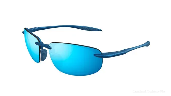 Lunettes de soleil Maui Jim B676 03/MJ0676S 003 BLUE HAWAII HOOKIPA ULTRA METAL MTT BLUE - Maui Jim نظارات شمسية فاس Lamtioui