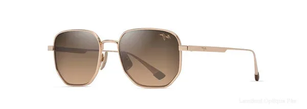 Lunettes de soleil Maui Jim HS633 16 HCL LEWALANI MATTE LIGHT GOLD - Maui Jim نظارات شمسية فاس Lamtioui