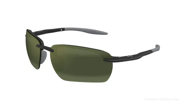 Lunettes de soleil Maui Jim MJ0336S-001 /HT336-02 HT HOOKIPA ULTRA G MATTE BLACK Default Title Fès Maroc