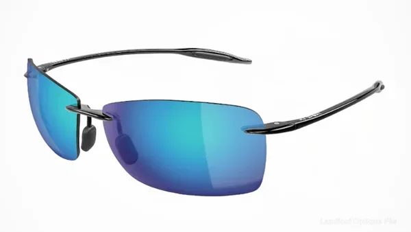 Équivalent Lunettes de soleil Maui Jim MJ0423S-040/B423-02 BLUE HAWAII LIGHTHOUSE SHINY BLACK - نظارات شمسية فاس Lamtioui