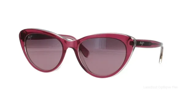 Lunettes de soleil Maui Jim RS818 52C ROSE KALANI RASBERRY W/ CRYSTAL INTER Default Title Fès Maroc