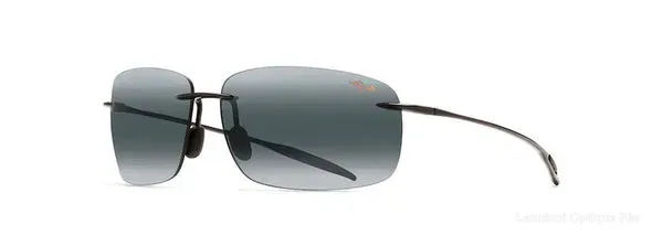 Lunettes de soleil Maui Jim 422 02 BREAKWALL GREY/GOLD/BLACK Default Title Fès Maroc