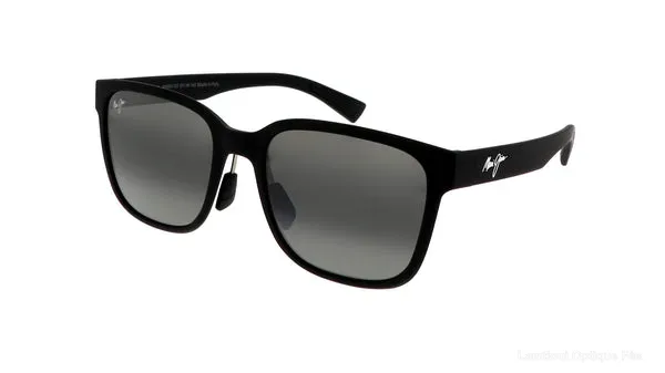 Lunettes de soleil Maui Jim 660 02 GREY PAULELE AF MATTE BLACK - Maui Jim نظارات شمسية فاس Lamtioui