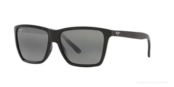 Lunettes de soleil Maui Jim S864 02 GRY CRUZEM BLACK GLOS - نظارات شمسية Lamtioui Fès فاس المغرب