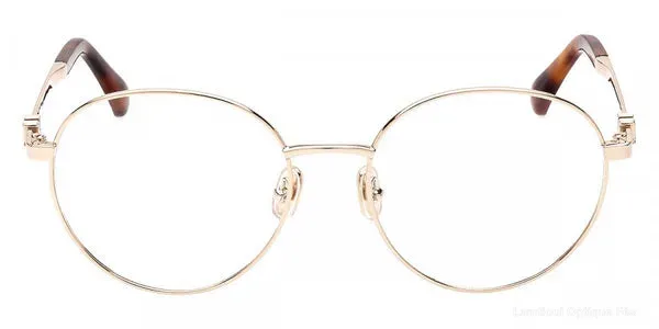 Lunettes de vue Max Mara ™ MM5081 032 55 - Shiny Pale Gold - نضارات طبية Max Mara Lamtioui Optique فاس