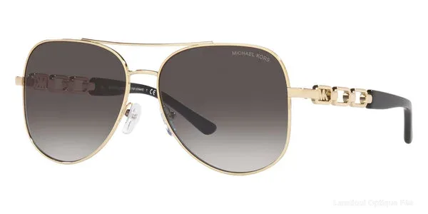 Équivalent Lunettes de soleil Michael Kors Chianti MK1121 10148G 58 - Light Gold - نظارات شمسية فاس Lamtioui