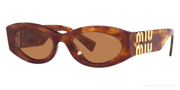 Lunettes de soleil Miu Miu GLIMPSE - MU 11WS 4BW2Z1 54 - Havana Default Title Fès Maroc