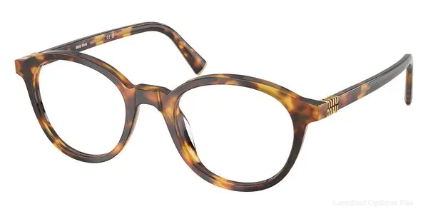 Lunettes de vue Miu Miu MU 02WV 14L1O1 48 - Honey Havana - نظارات طبية Lamtioui Fès فاس المغرب