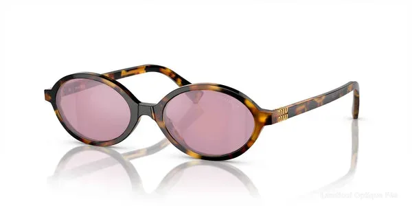 Lunettes de soleil Miu Miu REGARD - MU 04ZS VAU50D 50 - Honey Havana authentique Miu Miu - Lunettes de soleil Fès Lamtioui Optique