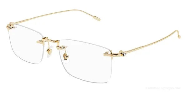 Lunettes de vue Montblanc MB0241O 002 54 - نضارات طبية Montblanc Lamtioui Optique فاس