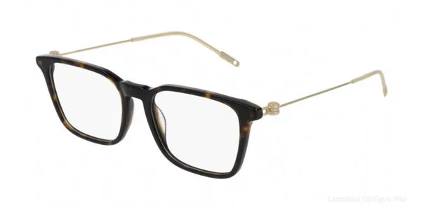 Lunettes de vue Montblanc MB0005O 002 52 - Gold Lunettes de vue - Opticien-optométriste Lamtioui Fès Maroc