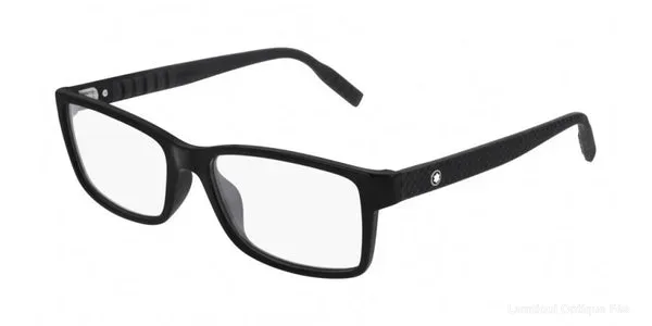 Lunettes de vue Montblanc MB0066O 002 56 - Black - نضارات طبية Montblanc Lamtioui Optique فاس