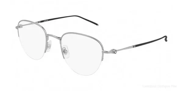 Lunettes de vue Montblanc MB0129O 003 52 - Silver Lunettes de vue - Opticien-optométriste Lamtioui Fès Maroc