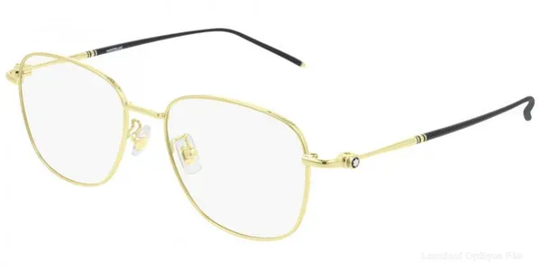 Lunettes de vue Montblanc MB0139OK 002 52 - Gold - Lamtioui Optique Fès