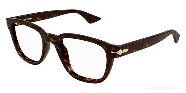 Lunettes de vue Montblanc MB0305O 002 51 - Havana - Lamtioui Optique Fès
