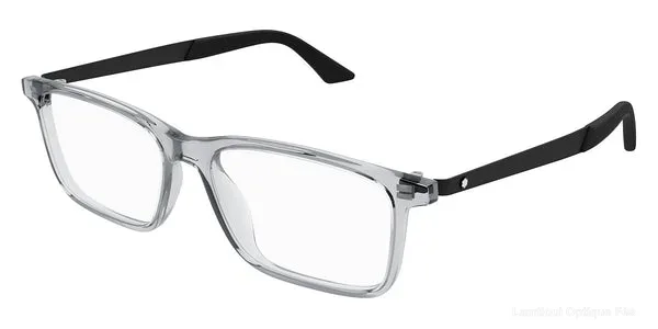 Lunettes de vue Montblanc MB0333O 002 55 - Gray/Black - Lamtioui Optique Fès