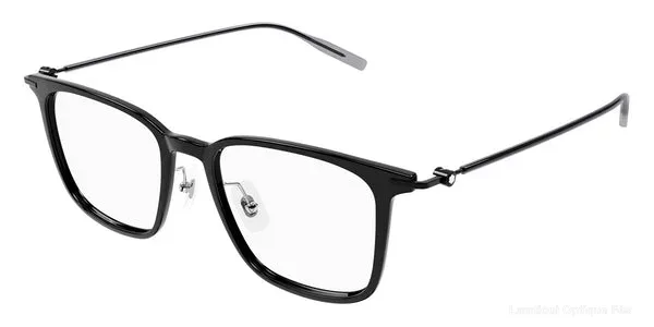 Lunettes de vue Montblanc MB0354O 001 52 - Black - Lamtioui Optique Fès