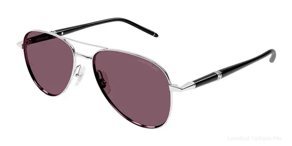Lunettes de soleil Montblanc MB0345S 002 57 - Montblanc نظارات شمسية فاس Lamtioui