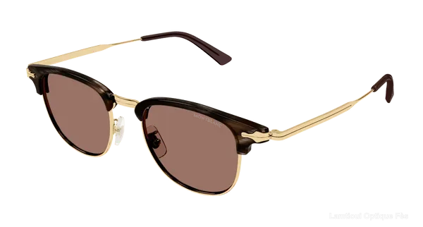 Lunettes de soleil Montblanc MB0364S 004 49 - Montblanc نظارات شمسية فاس Lamtioui