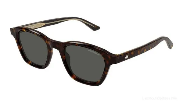 Lunettes de soleil Montblanc MB0384S 002 50 - Lamtioui Optique Fès