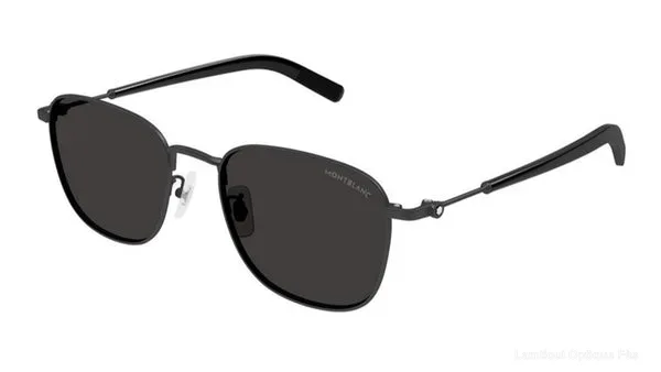 Lunettes de soleil Montblanc MB0392SA 001 55 Default Title Fès Maroc