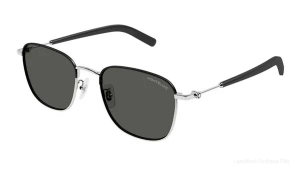 Lunettes de soleil Montblanc MB0392SA 002 55 - Lamtioui Optique Fès