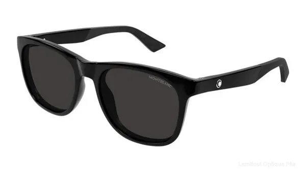 Lunettes de soleil Montblanc MB0400S 001 55 نضاضر شمس Montblanc - Opticien-optométriste فاس