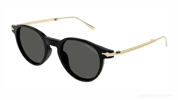 Lunettes de soleil Montblanc MB0407S 001 49 - Montblanc نظارات شمسية فاس Lamtioui