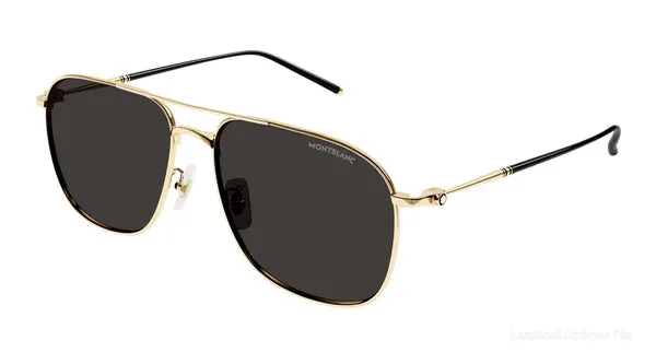 Lunettes de soleil Montblanc MB0417SA 001 60 - Lamtioui Optique Fès