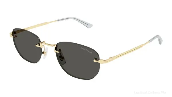 Lunettes de soleil Montblanc MB0303S 001 53 authentique Montblanc - Lunettes de soleil Fès Lamtioui Optique
