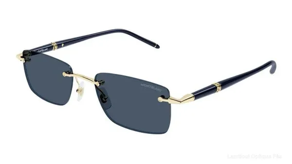 Lunettes de soleil Montblanc MB0344S 003 54 - نضاضر شمس Montblanc Lamtioui Optique فاس