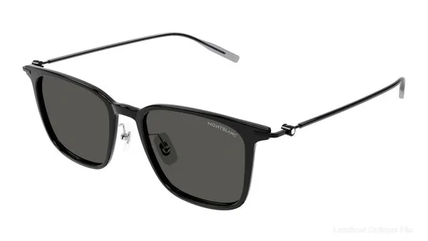 Lunettes de soleil Montblanc MB0354S 001 52 authentique Montblanc - Lunettes de soleil Fès Lamtioui Optique