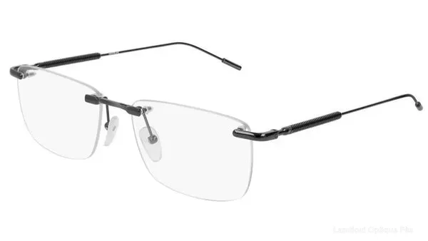 Lunettes de vue Montblanc MB0049O 001 56 - Lamtioui Optique Fès