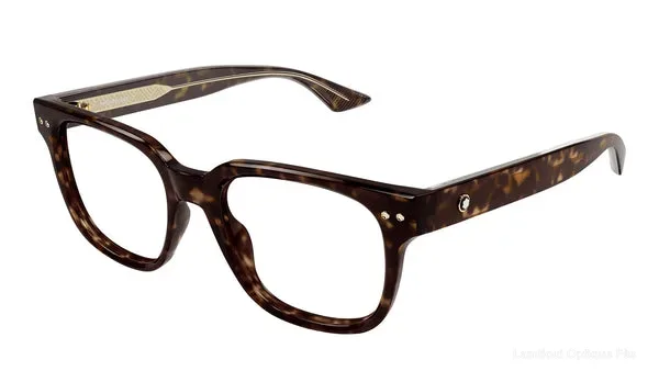 Lunettes de vue Montblanc MB0321O 002 53 - نضارات طبية Montblanc Lamtioui Optique فاس