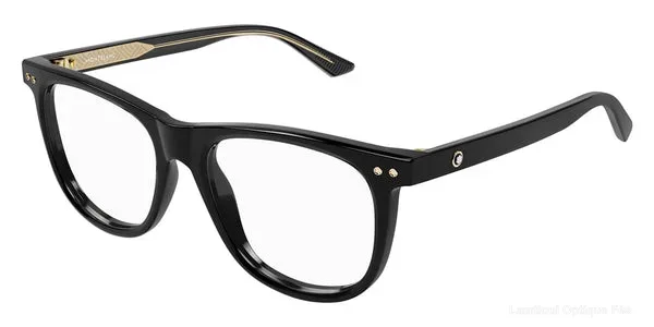 Lunettes de vue Montblanc MB0323O 001 54 - نظارات طبية Lamtioui Fès فاس المغرب