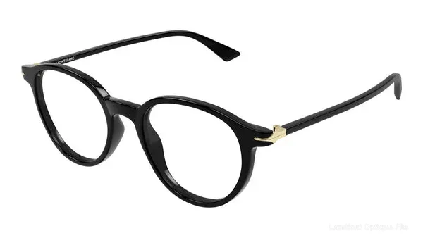 Lunettes de vue Montblanc MB0340O 001 50 - Lamtioui Optique Fès