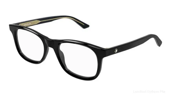 Lunettes de vue Montblanc MB0385O 006 54 - Lamtioui Optique Fès