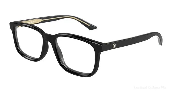 Lunettes de vue Montblanc MB0452O 001 55 - Montblanc نظارات طبية فاس Lamtioui