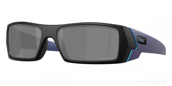 Lunettes de soleil Oakley GASCAN - OO9014 9014D0 60 - Matte Black/Matte Cyan/Blue Colorshift authentique Oakley - Lunettes de soleil Fès Lamtioui Optique