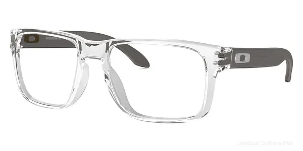 Lunettes de vue Oakley HOLBROOK RX - OX8156 815603 54 - Polished Clear authentique Oakley - Lunettes de vue Fès Lamtioui Optique