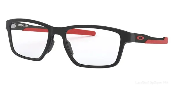 Lunettes de vue Oakley METALINK - OX8153 815306 55 - Satin Black authentique Oakley - Lunettes de vue Fès Lamtioui Optique