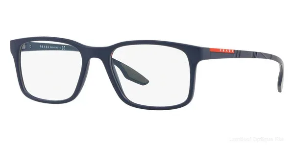 Lunettes de vue Prada Linea Rossa LIFESTYLE - PS 01LV TWY1O1 54 - Matte Blue authentique Prada Linea Rossa - Lunettes de vue Fès Lamtioui Optique