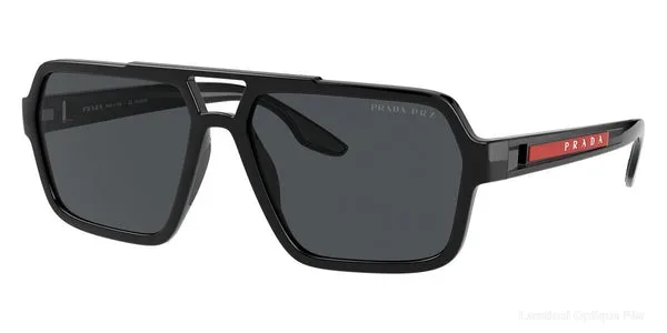 Lunettes de soleil Prada Linea Rossa PS 01XS 1AB02G 59 - Black نضاضر شمس Prada Linea Rossa - Opticien-optométriste فاس