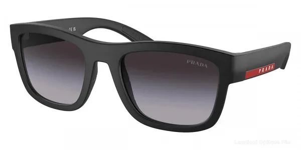 Lunettes de soleil Prada Linea Rossa PS 01ZS 1BO09U 56 - Matte Black - Prada Linea Rossa نظارات شمسية فاس Lamtioui