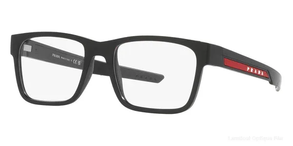 Lunettes de vue Prada Linea Rossa PS 02PV 1BO1O1 55 - Matte Black Lunettes de vue - Opticien-optométriste Lamtioui Fès Maroc