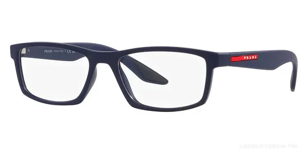 Lunettes de vue Prada Linea Rossa PS 04PV U631O1 56 - Blue Rubber Default Title Fès Maroc