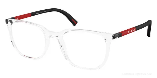 Lunettes de vue Prada Linea Rossa PS 04RV 2AZ1O1 50 - Transparent/Black Rubber - نضارات طبية Prada Linea Rossa Lamtioui Optique فاس
