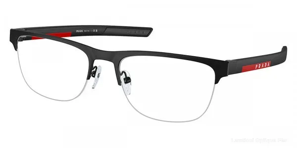 Lunettes de vue Prada Linea Rossa PS 51QV 1BO1O1 55 - Matte Black - Prada Linea Rossa نظارات طبية فاس Lamtioui